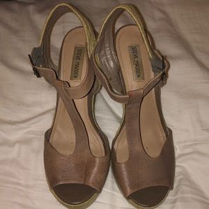Taupe Wedges